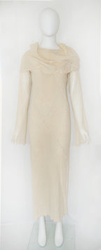 Issey Miyake 1998 Linen Dress with Hood
