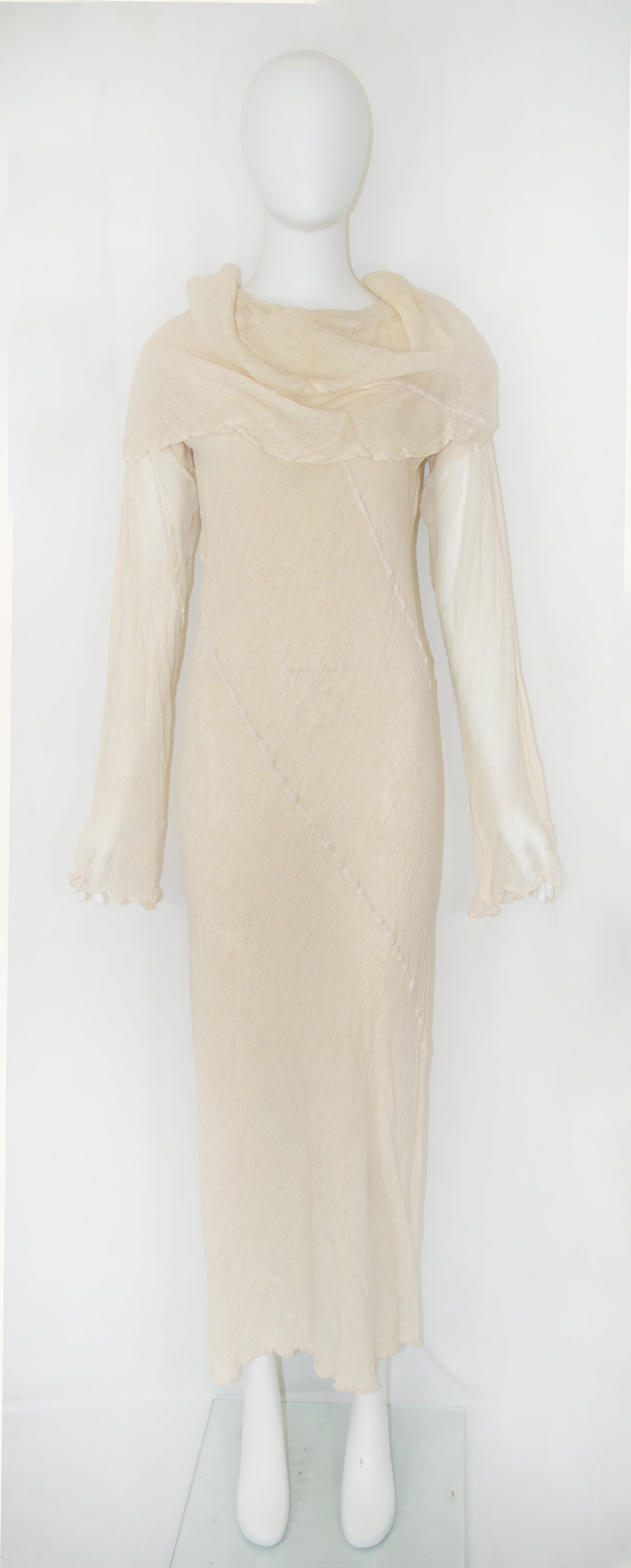 Issey Miyake 1998 linen dress