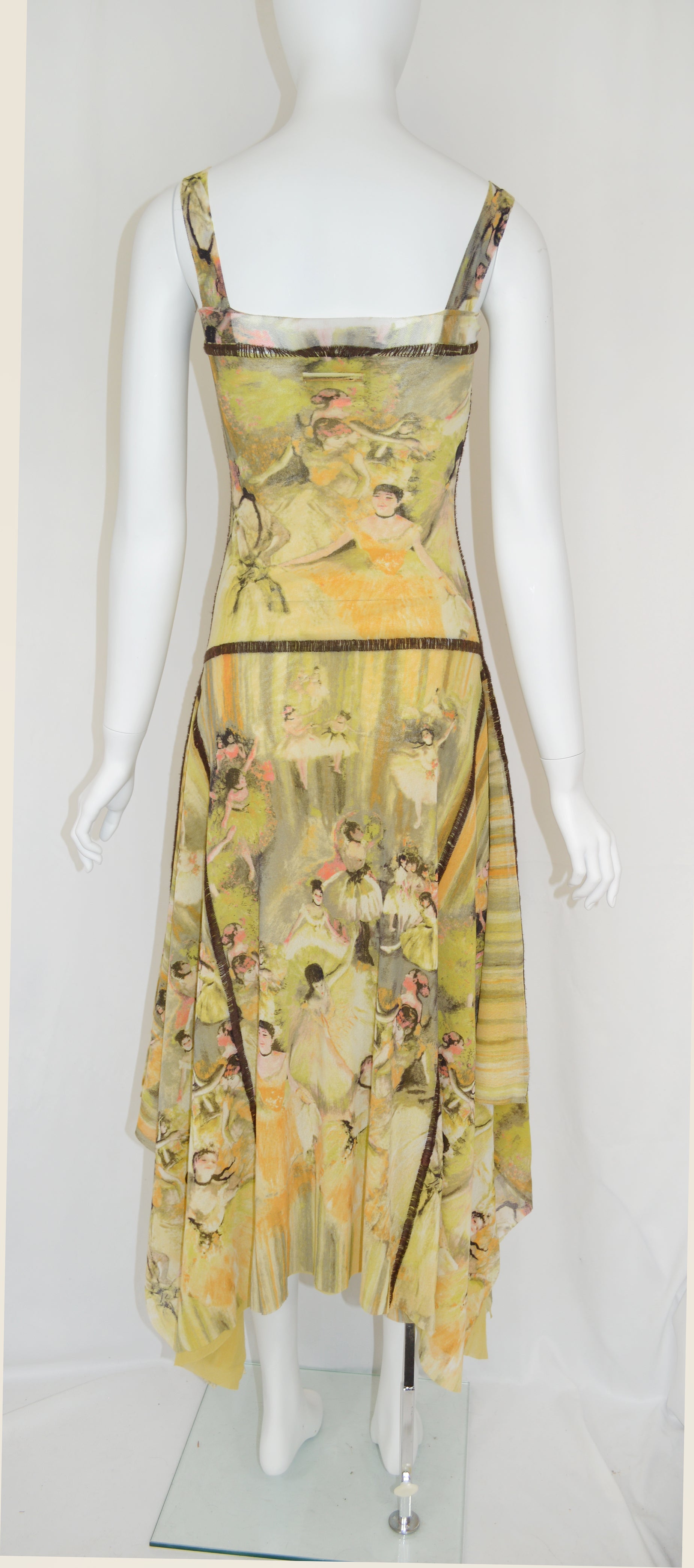 Jean Paul Gaultier Degas Ballerina Print Dress