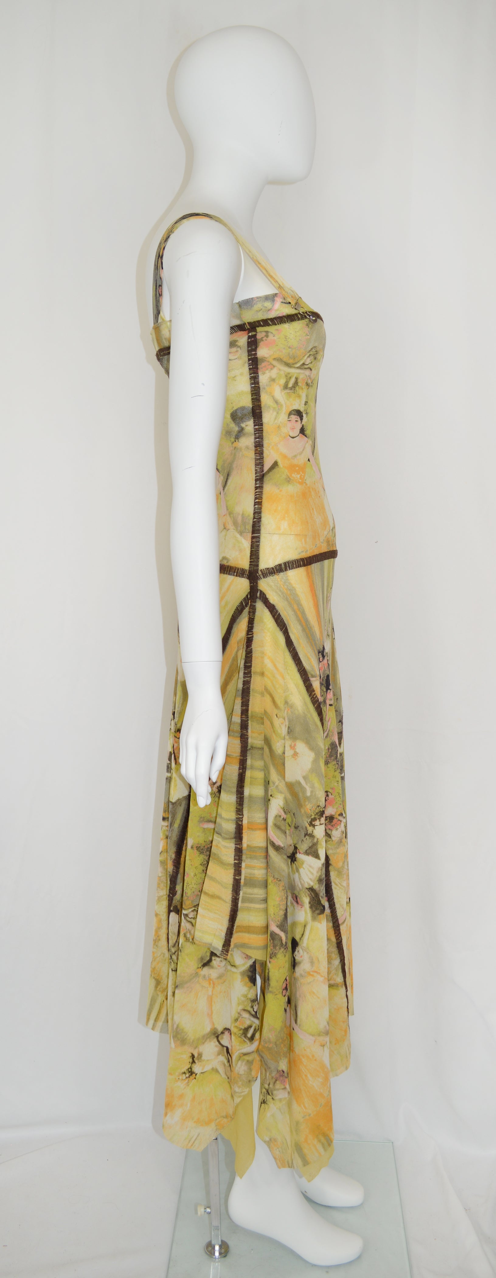 Jean Paul Gaultier Degas Ballerina Print Dress