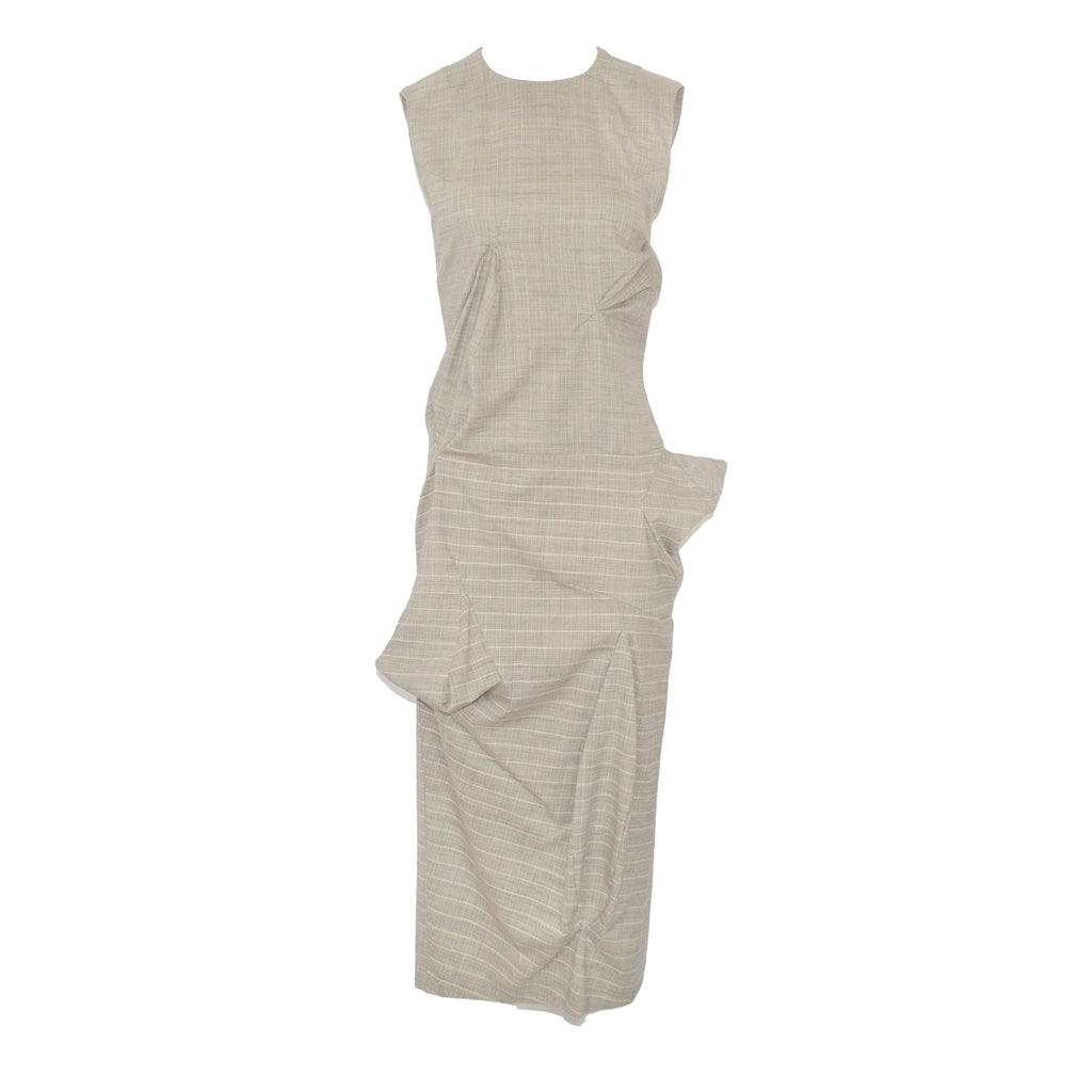 Kensho Deformed Wool Dress