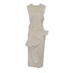 Kensho Deformed Wool Dress