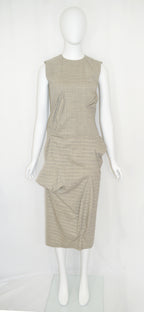 Kensho Deformed Wool Dress