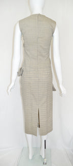 Kensho Deformed Wool Dress