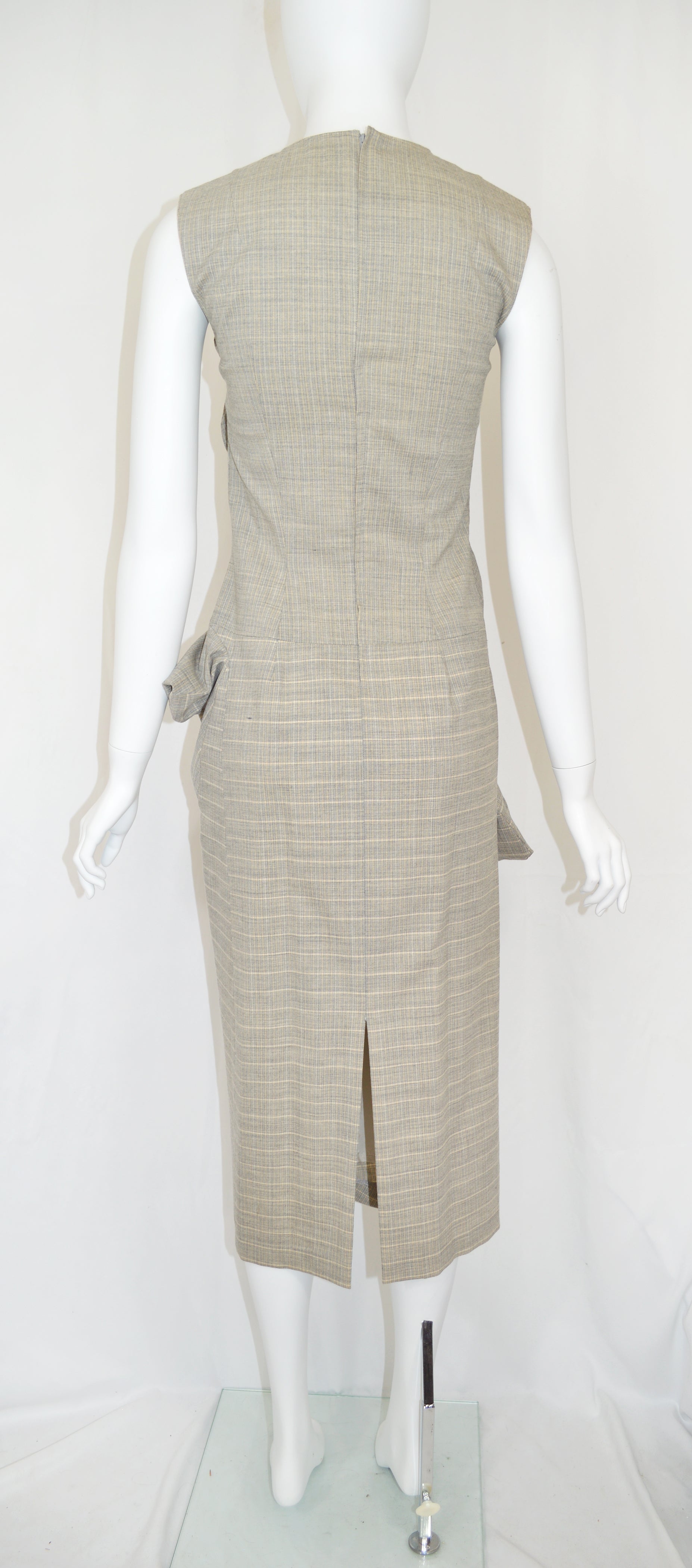 Kensho Deformed Wool Dress