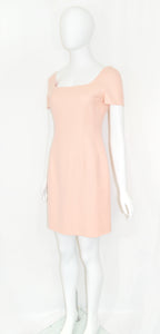 Prada SS 1992 peach wool dress