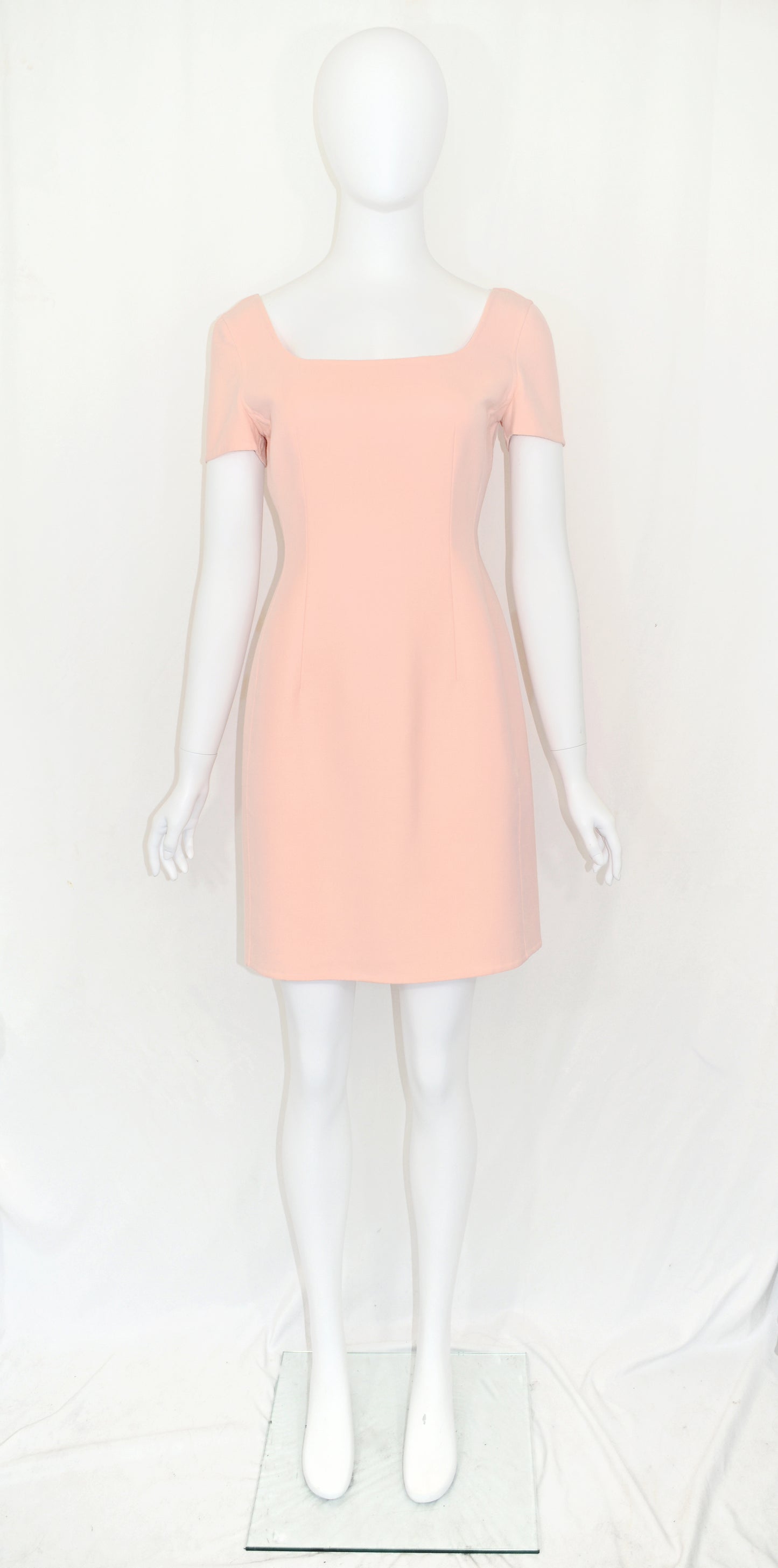 Prada SS 1992 peach wool dress ( Unavailable until Aug 28)