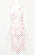 Prada 2000 lips print sheer set