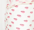 Prada 2000 lips print sheer set