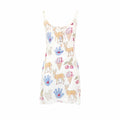 MIU MIU SS 1998 LACE UP Childhood print dress