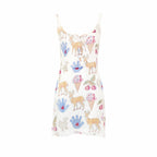 MIU MIU SS 1998 LACE UP Childhood print dress