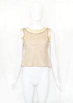 Prada 1998 Rubber top, Ivory