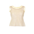Prada 1998 Rubber top, Ivory