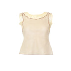 Prada 1998 Rubber top, Ivory