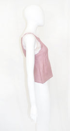 Prada 1998 silk mauve top