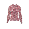 Prada 2000 heart print blouse