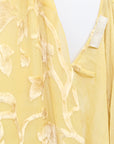 Prada 1997 Golden Velvet Dress