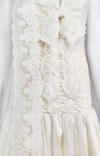 Valentino Sposa Silk Wedding Dress & Cathedral Lace Veil