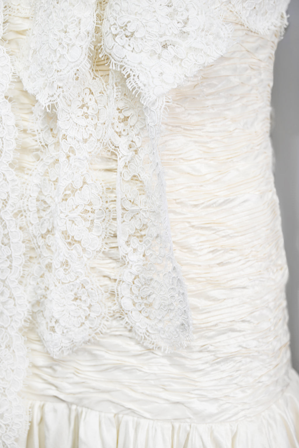 Valentino Sposa Silk Wedding Dress & Cathedral Lace Veil