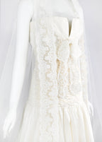Valentino Sposa Silk Wedding Dress & Cathedral Lace Veil