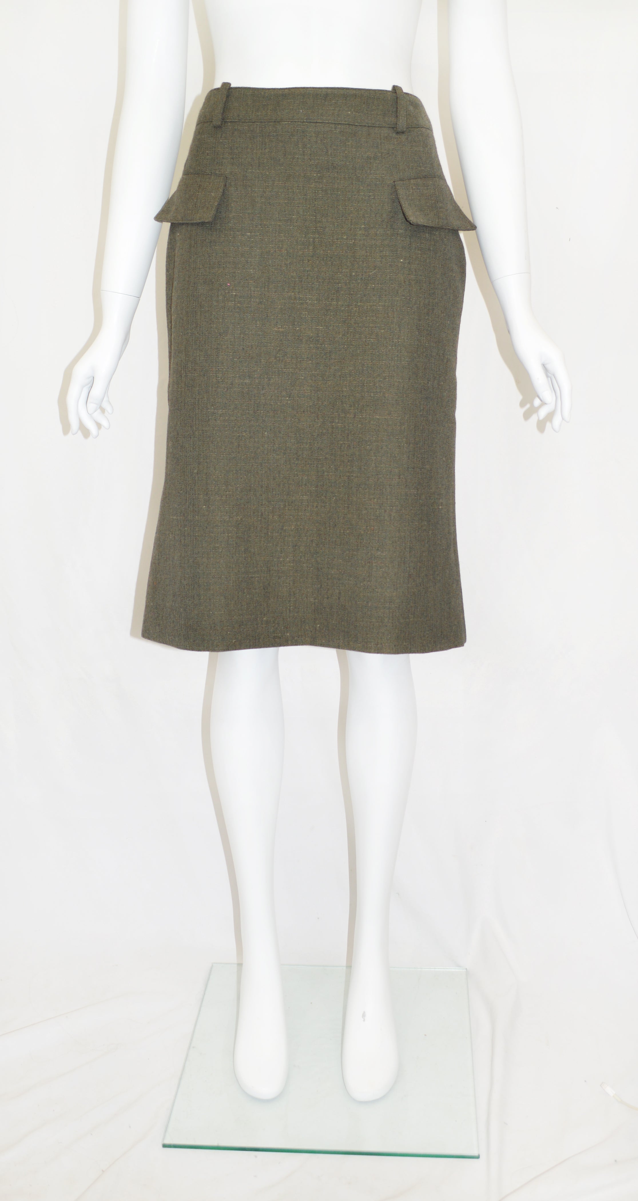 MIU MIU FW99 WOOL SKIRT – Anteactus