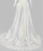 Valentino Sposa Silk Wedding Dress & Cathedral Lace Veil