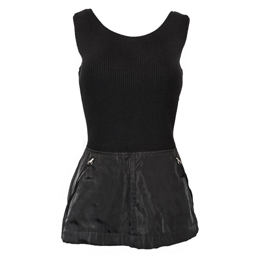 Prada 1994 Wool Nylon Blouse