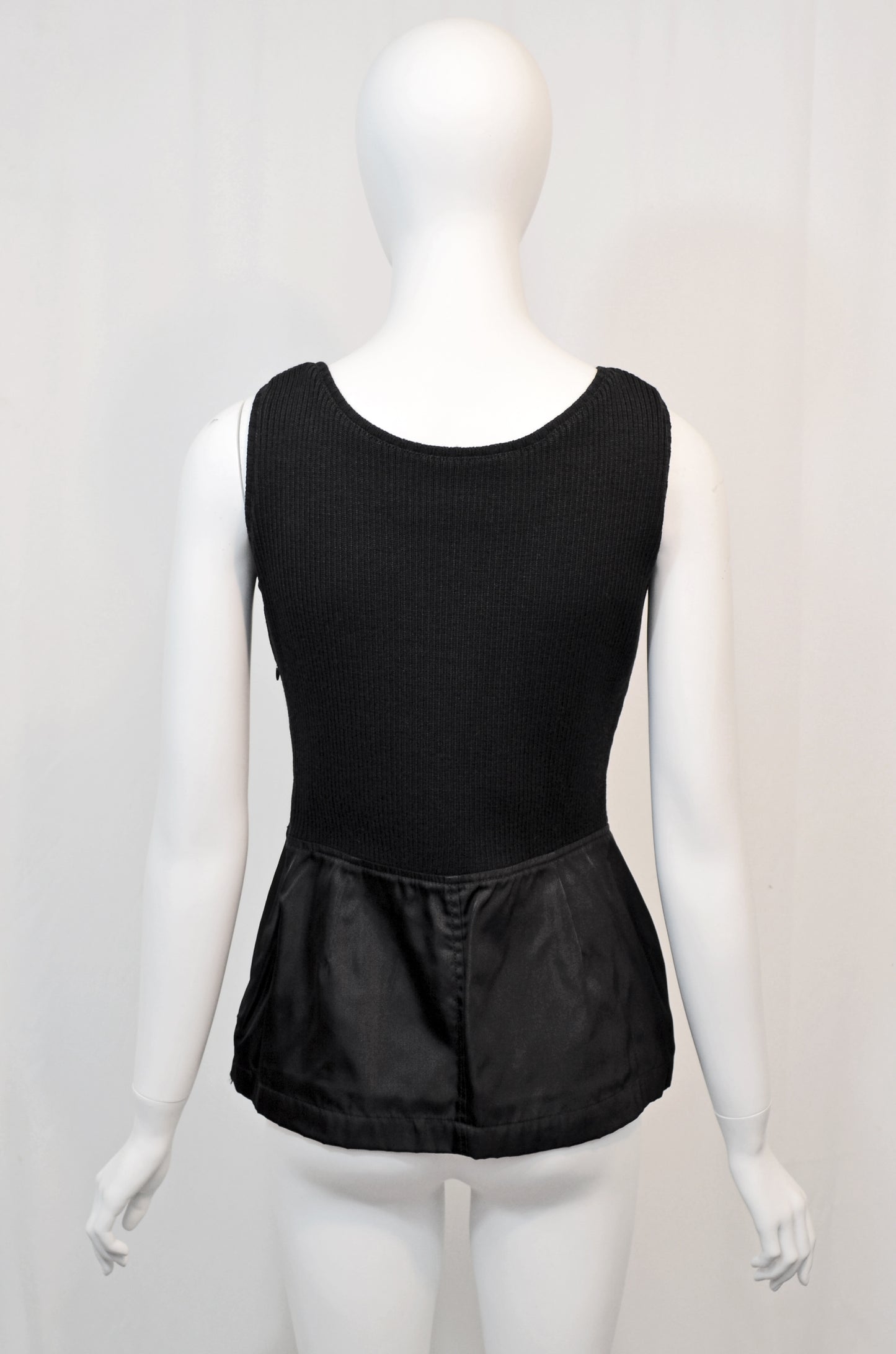 Prada 1994 Wool Nylon Blouse