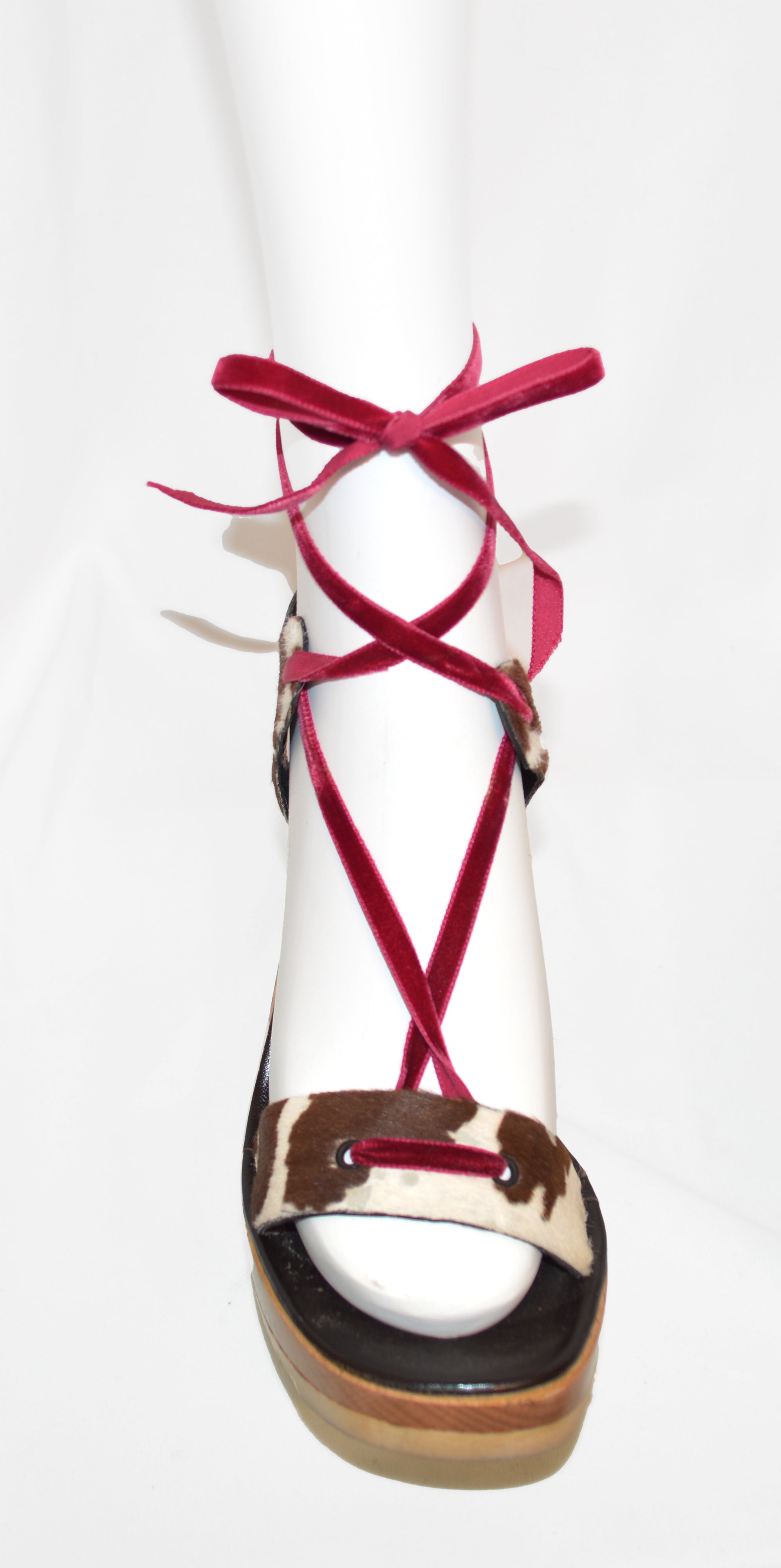 MIU MIU SS 1998 Calf hair heels