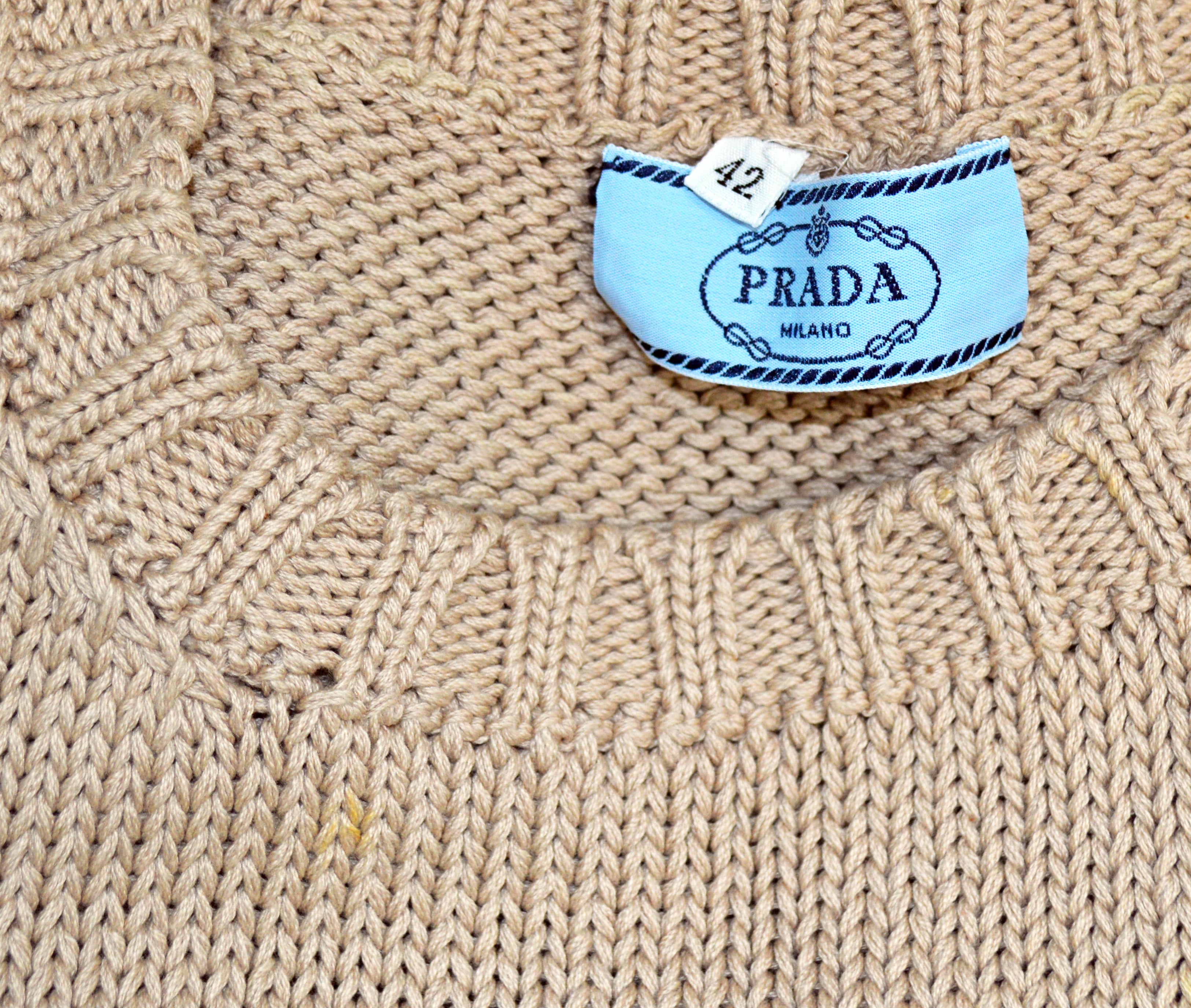 Prada 1994 Knit Mini Dress