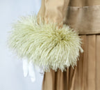 Valentino FW 1994 Feather Cuff Skirt Set