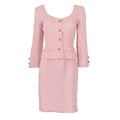 Valentino SS 1995 Linen Skirt Suit