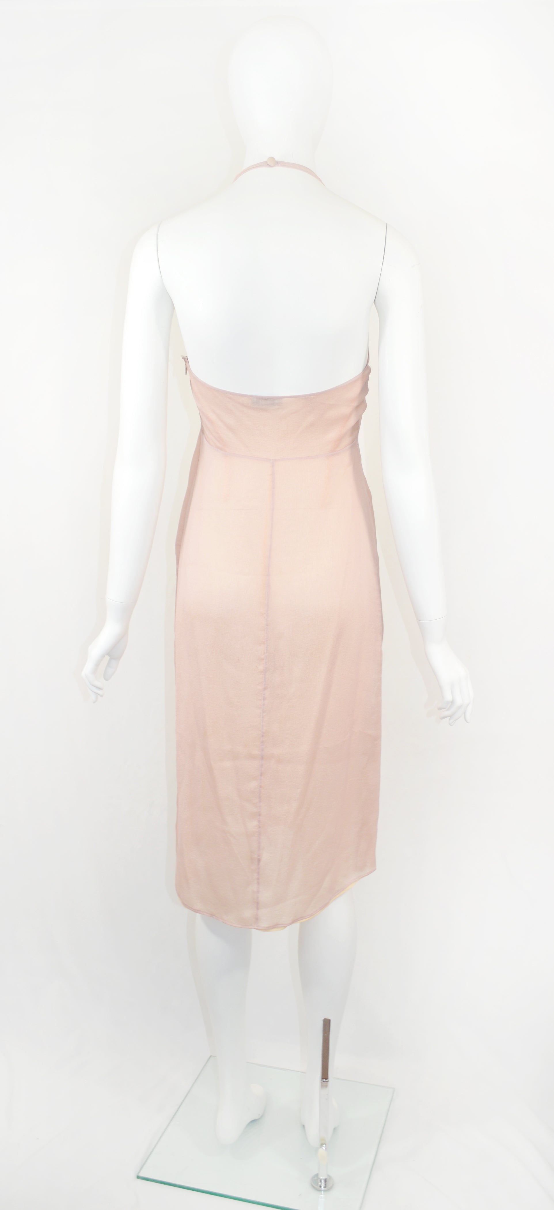 Prada SS 1995 Silk Chiffon Dress