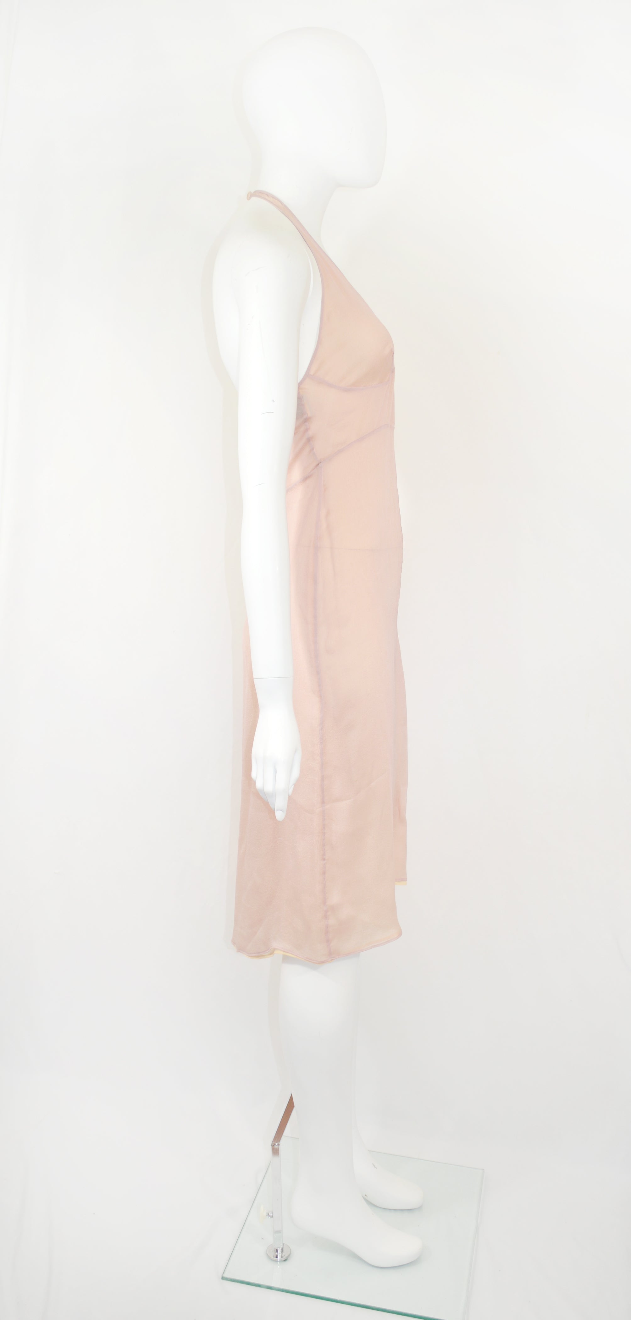 Prada SS 1995 Silk Chiffon Dress