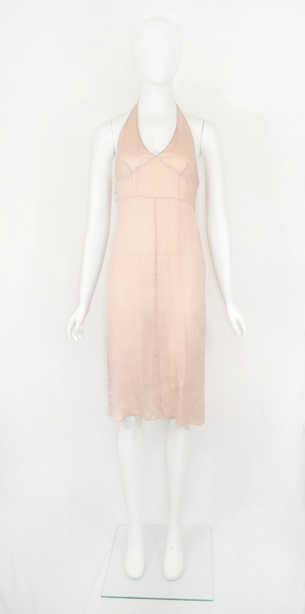 Prada SS 1995 Silk Chiffon Dress