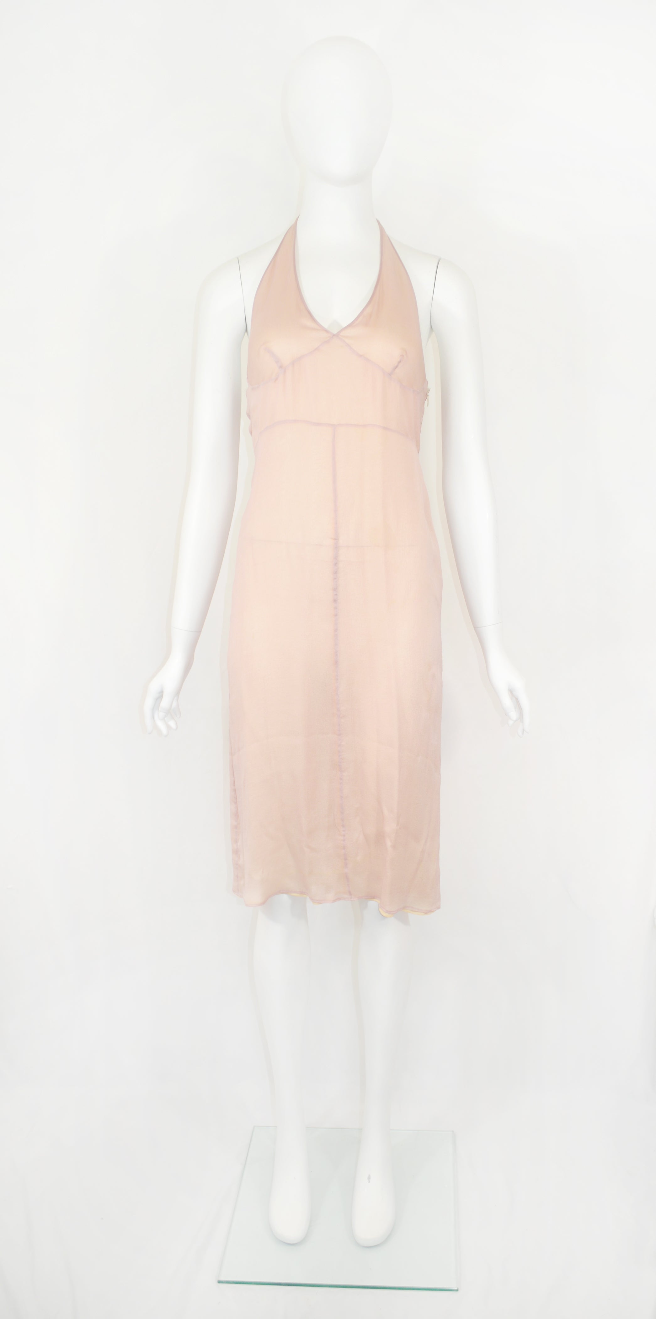 Prada SS 1995 Silk Chiffon Dress