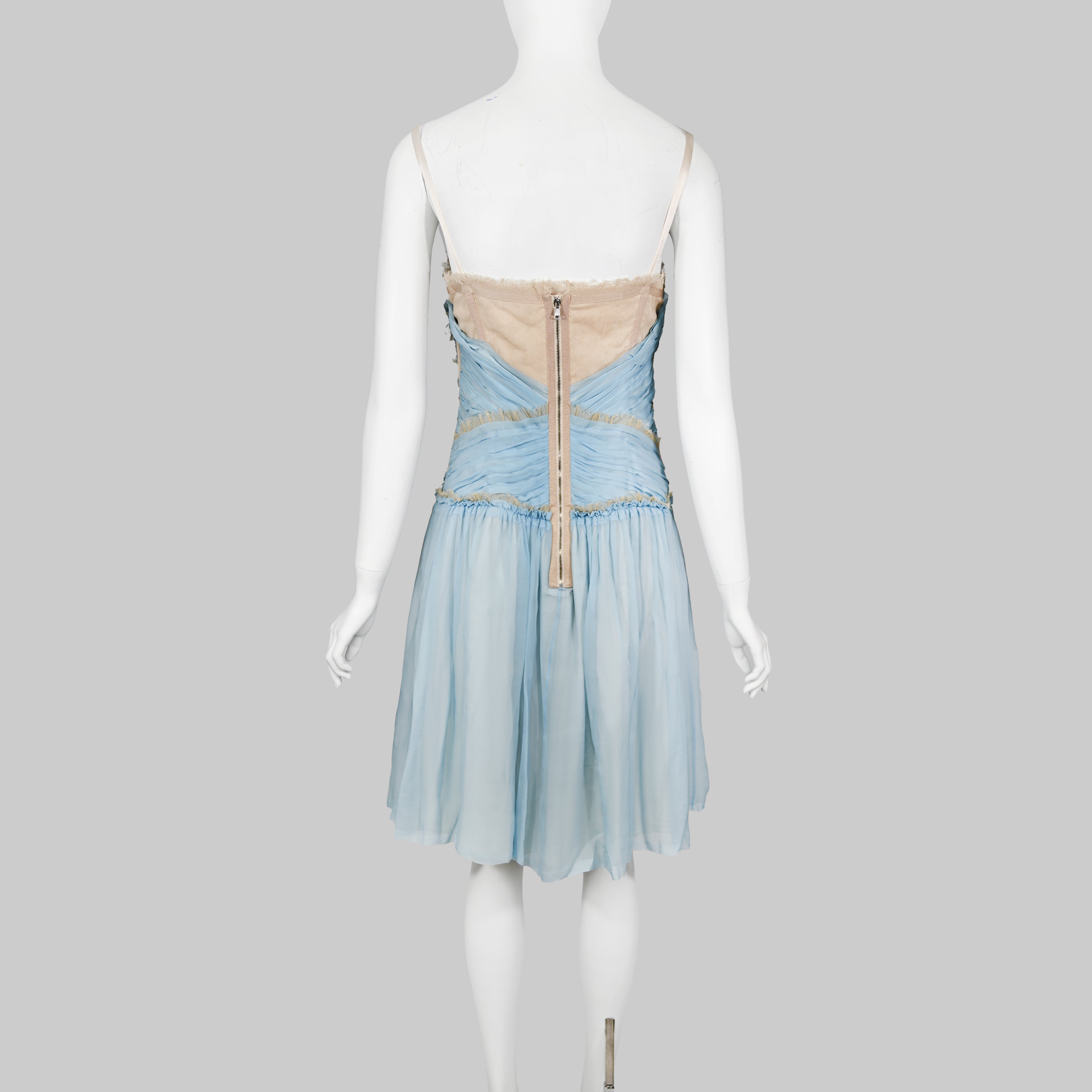 Dolce & Gabbana Chiffon Gathered Dress