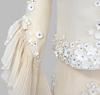 Valentino SS 2019 Organza Embellished Skirt Set