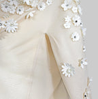 Valentino SS 2019 Organza Embellished Skirt Set