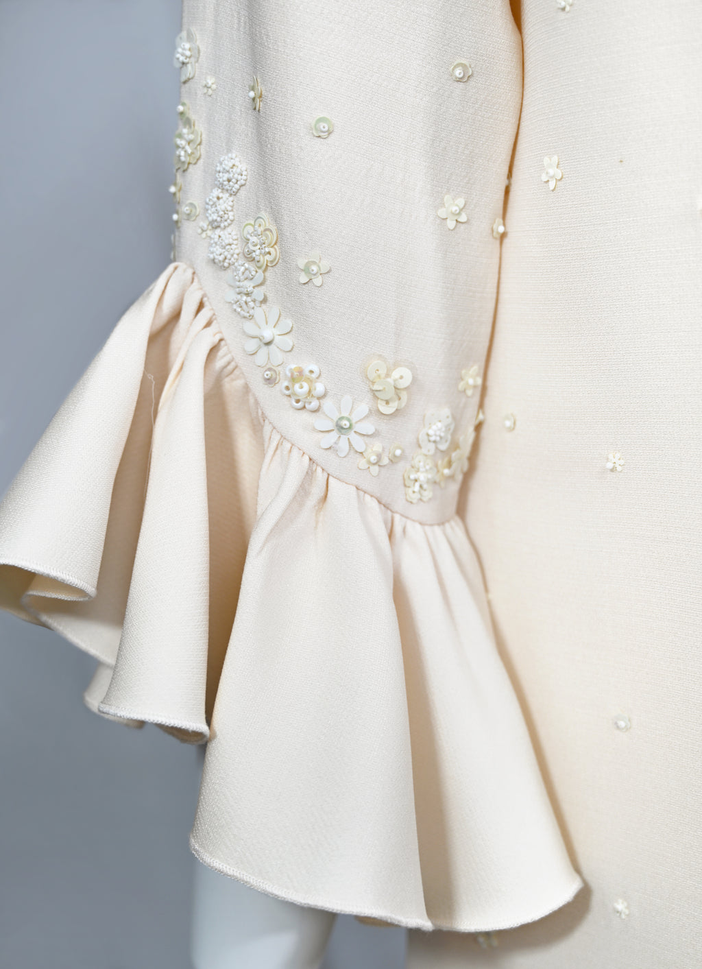 Valentino Embellished Wool Dress
