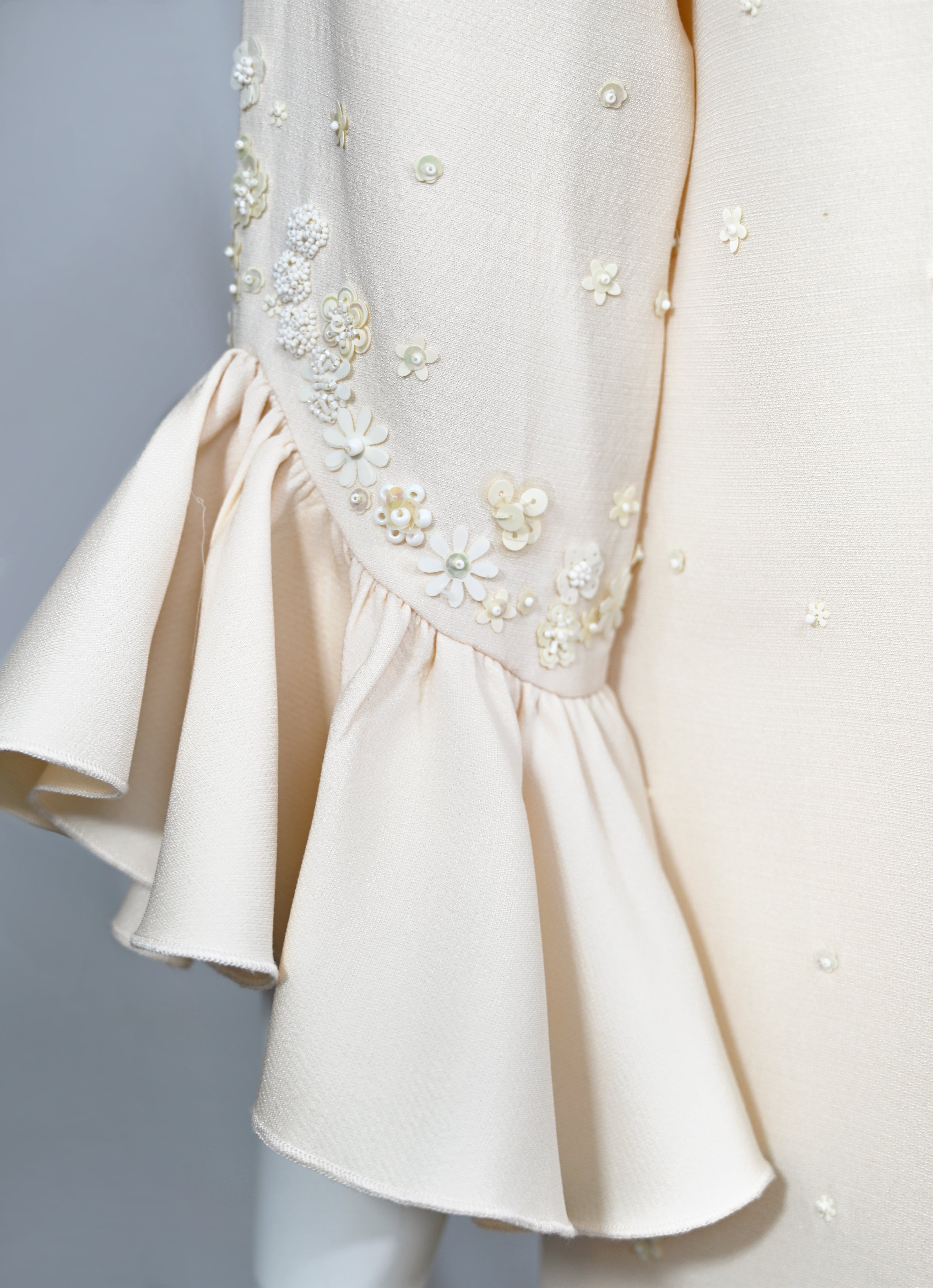 Valentino Embellished Wool Dress
