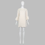 Valentino Embellished Wool Dress
