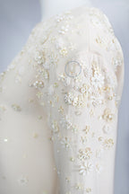 Valentino Embellished Wool Dress