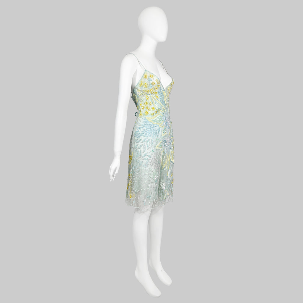 Valentino SS 2004 Embellished Dress