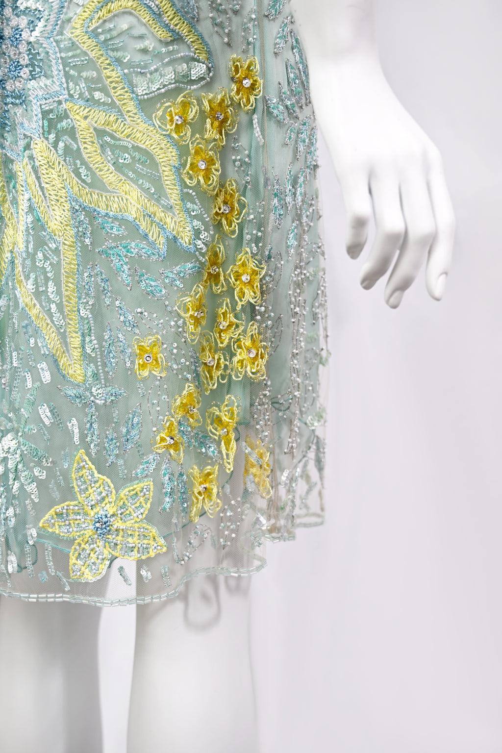 Valentino SS 2004 Embellished Dress
