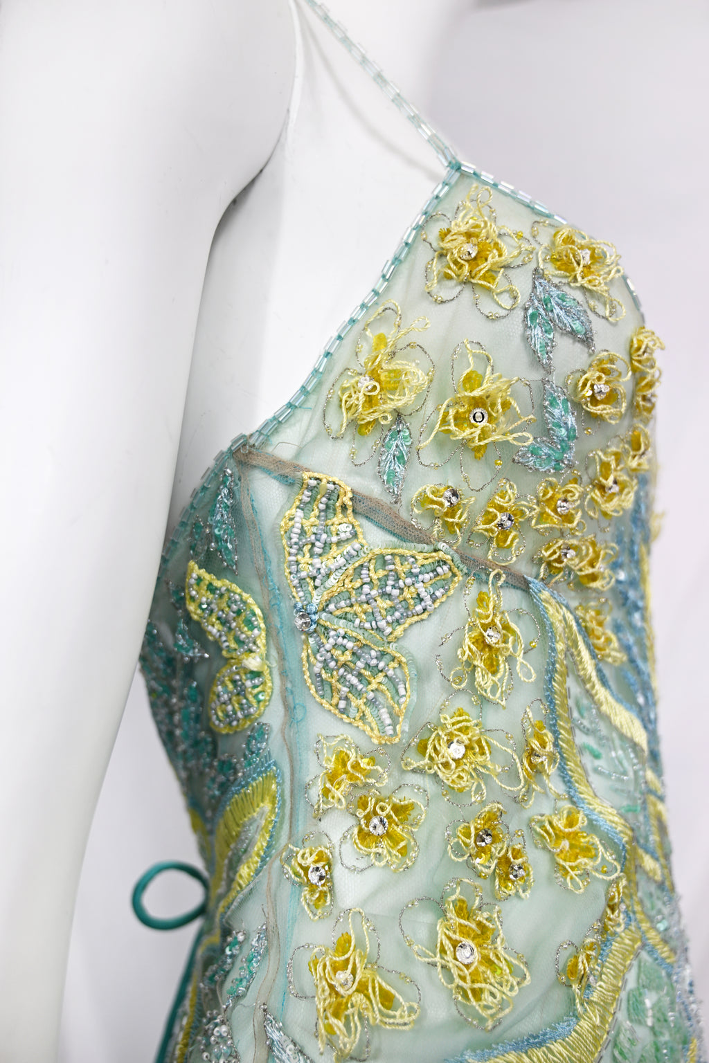 Valentino SS 2004 Embellished Dress