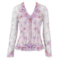 Badgley Mischa Embellished Lace Blouse