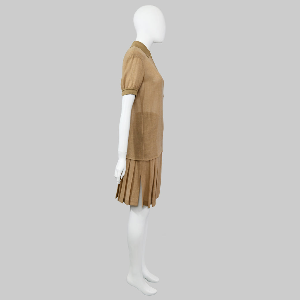 Valentino Garavani Pleat Skirt Set