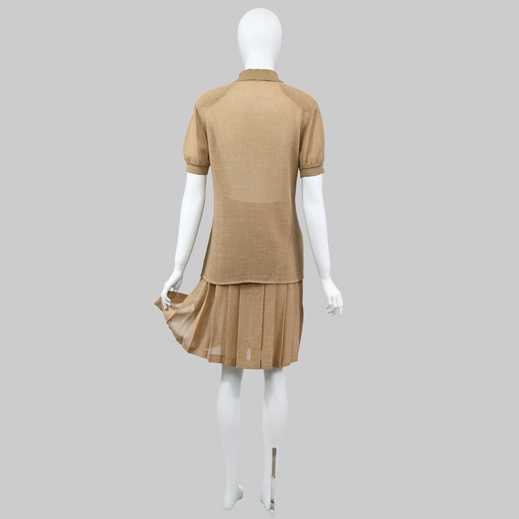 Valentino Garavani Pleat Skirt Set