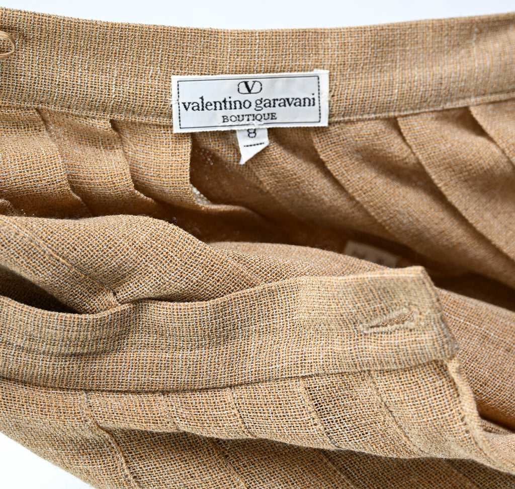 Valentino Garavani Pleat Skirt Set